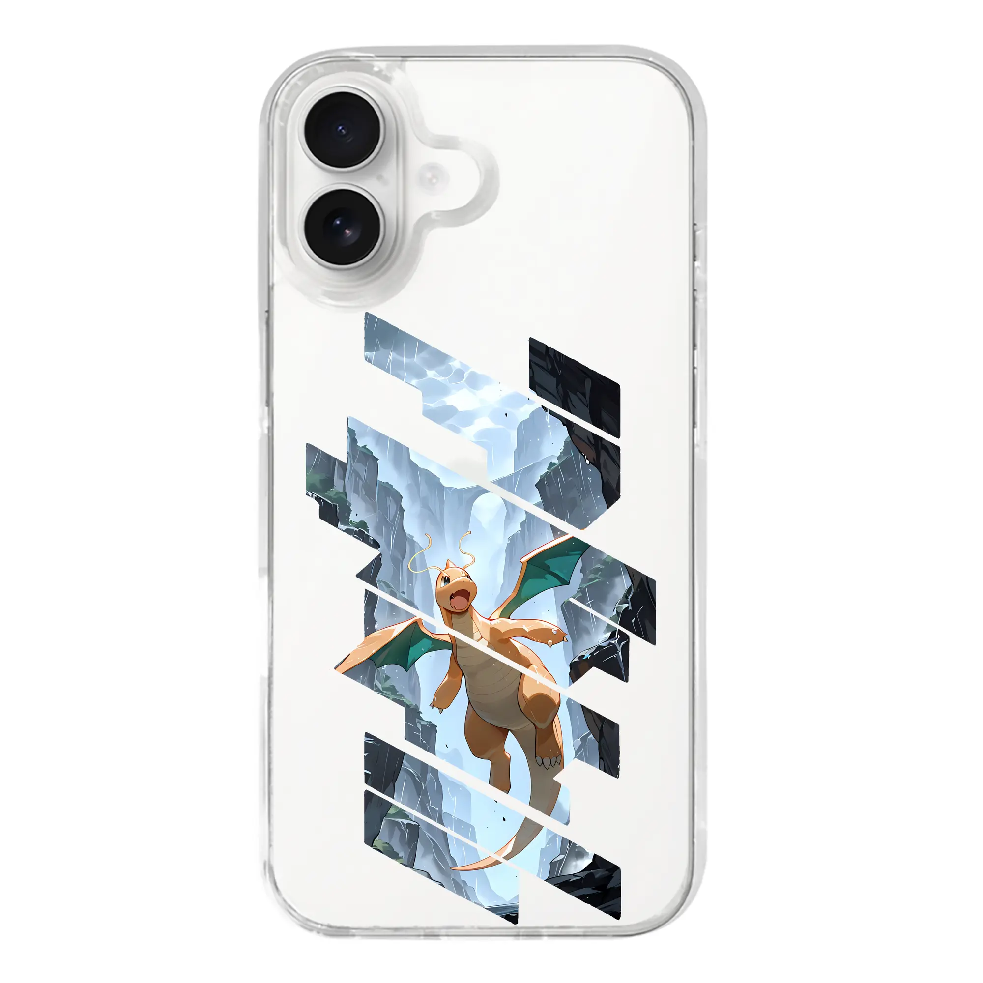 ポケモン グッズ,カイリュー - iPhone 17シリーズ 透明スマホケース – 薄型・耐衝撃・精密フィット保護カバー